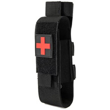 Tactical Molle Tourniquet Holder, Portable TQ Military First Aid Equipment Case & Trauma Medical Shear Pouch