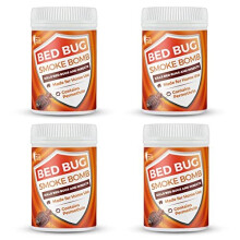 Bed Bug Smoke Bomb | Pack of 4 Mini Bombs | 30sqm Coverage Per Flea Fogger