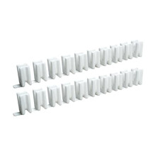 20 Pack Radiator Anti Vibration Inserts Compact Universal Radiator Bracket Packers TPU Rubber