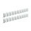 20 Pack Radiator Anti Vibration Inserts Compact Universal Radiator Bracket Packers TPU Rubber 1