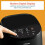 COSORI Small Air Fryer Oven 2L, 4-in-1 Mini Air Fryer, Energy-saving, Reheat, Space-saving & Low-noise, Nonstick and Dishwasher Safe Basket, 97% less oil, 2