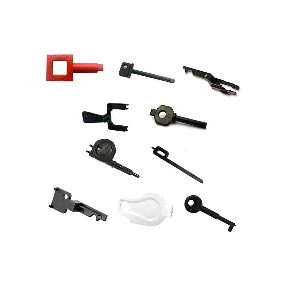 Howsehold Call Point Test Keys Pack Of 10 - Kac, Fulleon, Gent, Apollo, Menvier, Fike, Sti, Cqr