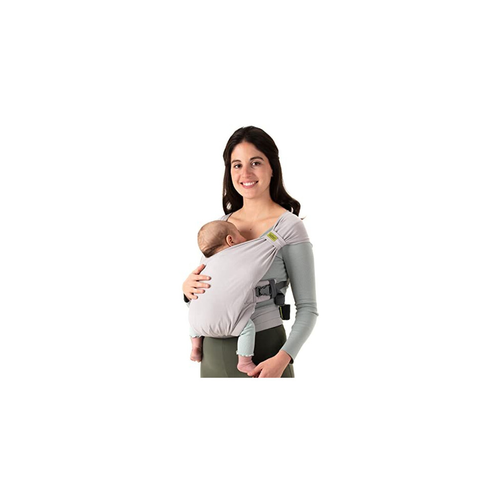 Bliss Hybrid Baby Carrier Newborn To Toddler - 2-In-1 Baby Wrap & Baby Carrier - No-Tie Baby Sling - Certified Hip-Healthy Baby Wraps Carrier - Soft & Boba