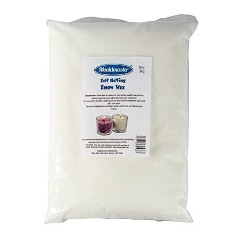 Snow Candle Granules Self Melting Wax 2Kg, White