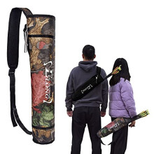 Archery Quivers Arrow Quiver Back Hip Quiver Youth Adults Arrows Bag, CAMO