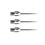 winmau Conversion Dart Points - 1 set per pack (3 dart points in total) 2