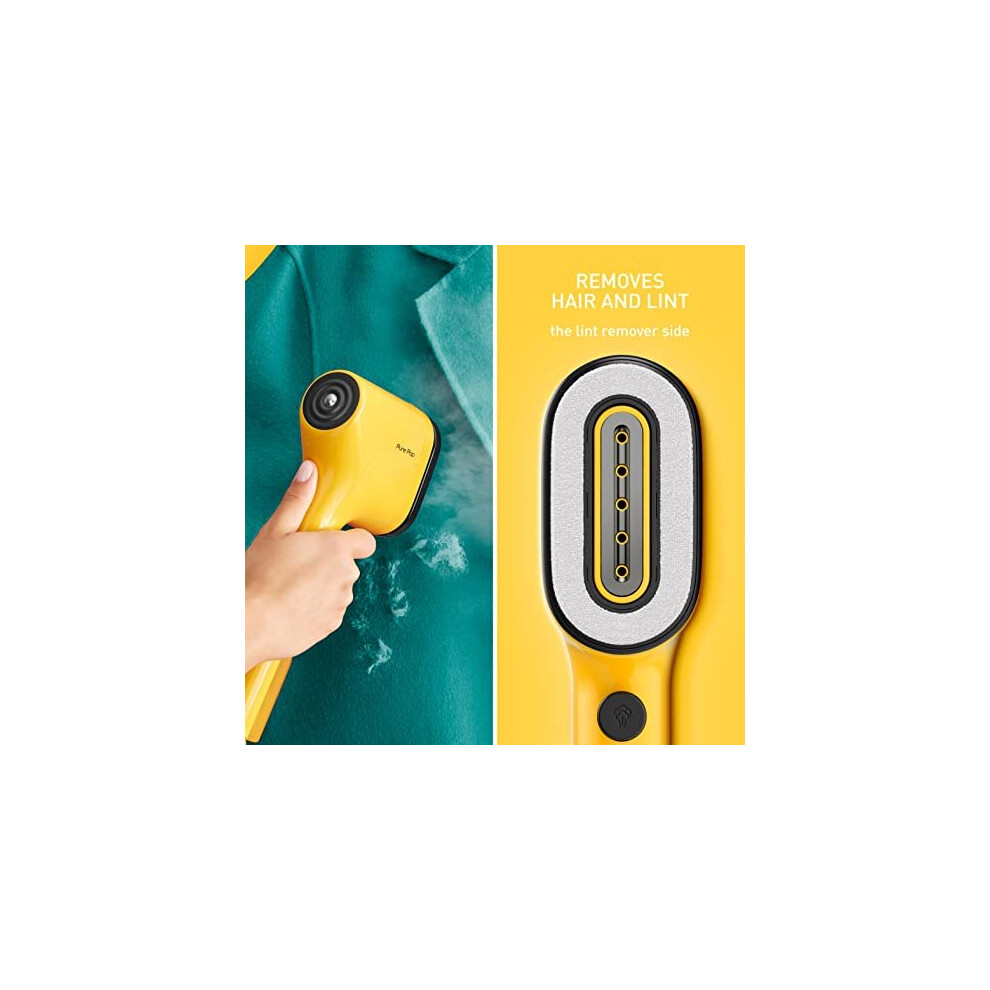 pure-pop-compact---perfect-for-travel--handheld-clothes-steamer--70ml-water-tank--sunshine-yellow--dt2026