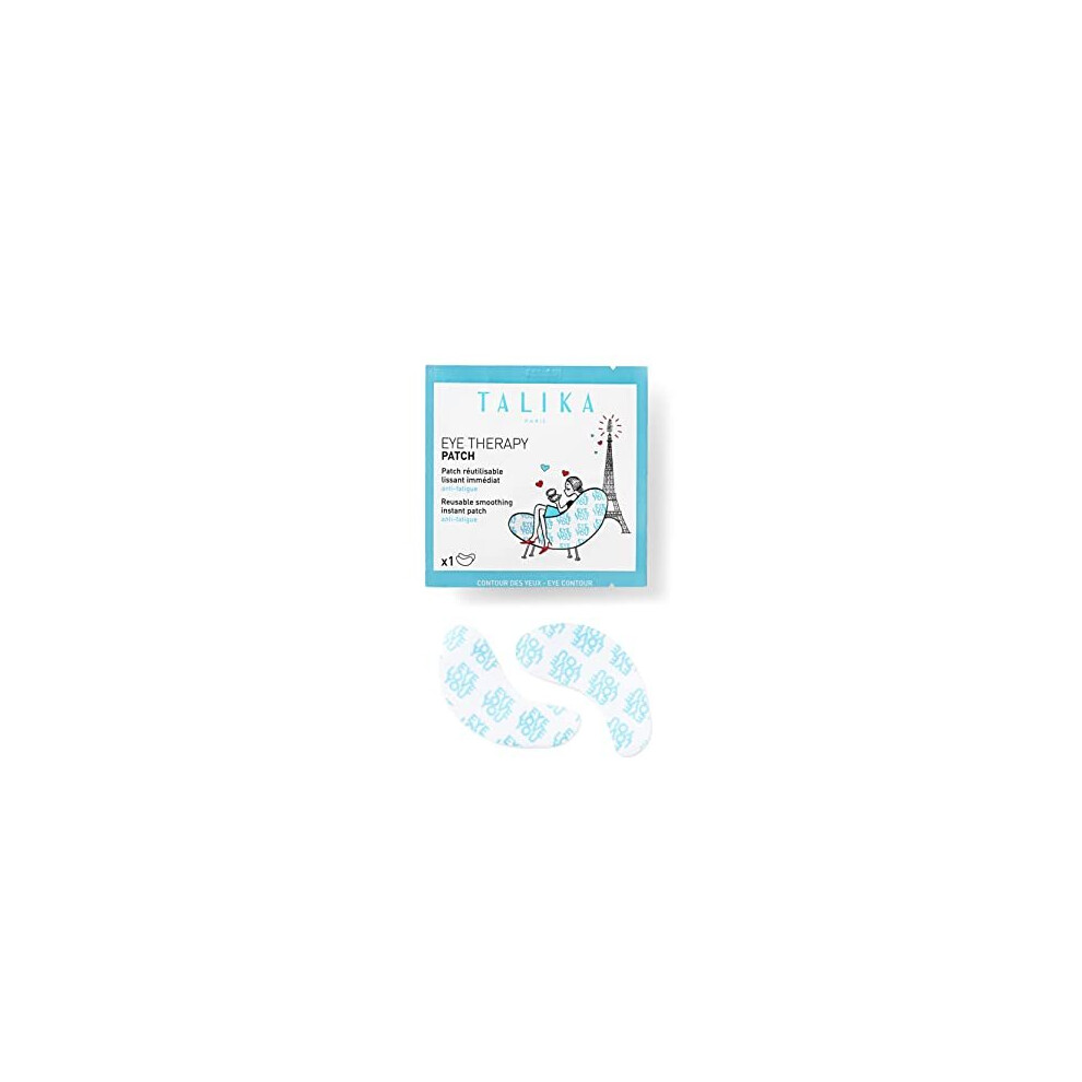 Talika Eye Therapy Patch - Instant Smoothing Under Eye Patches - For Dark Circles Puffiness & Tired Eyes - Reusable Under Eye Patch Skincare Eye Treatment