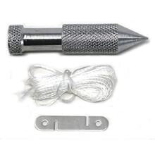 Plumb Bob and Line Set 126g with 4.5m Line Builder Measuring Surveying Tool