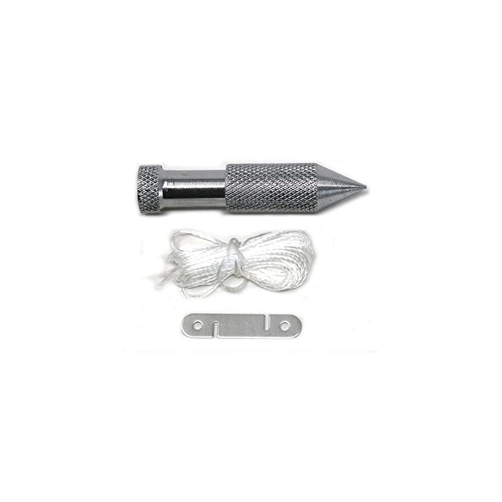 Plumb Bob And Line Set 126G With 4.5M Line Builder Measuring Surveying Tool 5060609686864
