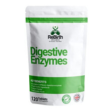 Digestive Enzyme Supplements - 120 Tablets for Optimal Gut Health - Contains DigeZyme, Lactase, Protease - Promotes Healthy Digestion, Essential