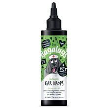 Dog Ear Drops treatment for yeast infection, itching and odours - first aid antiseptic ear drops for dogs is an antibacterial dog ear