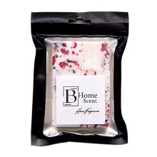 Scented Wax Melts Bag with Crushed Rose Petals - Handmade in UK , Candle Alternative (Pack of 6 x 12g) (Velvet Rose & Oud)