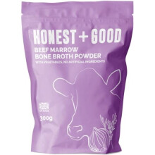 UK's Beef Marrow Bone Broth Powder | 1 Month Supply | Grass Fed | Hair Skin Gut | 6500mg Type I & III Collagen High Protein | UK Made | Small-batches