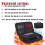 File Storage Box Fireproof Document Bag Organizer with Safe Code Lock Large Capacity Multi-Layer File Storage, Money, Documents, Jewelry, Zipper 5
