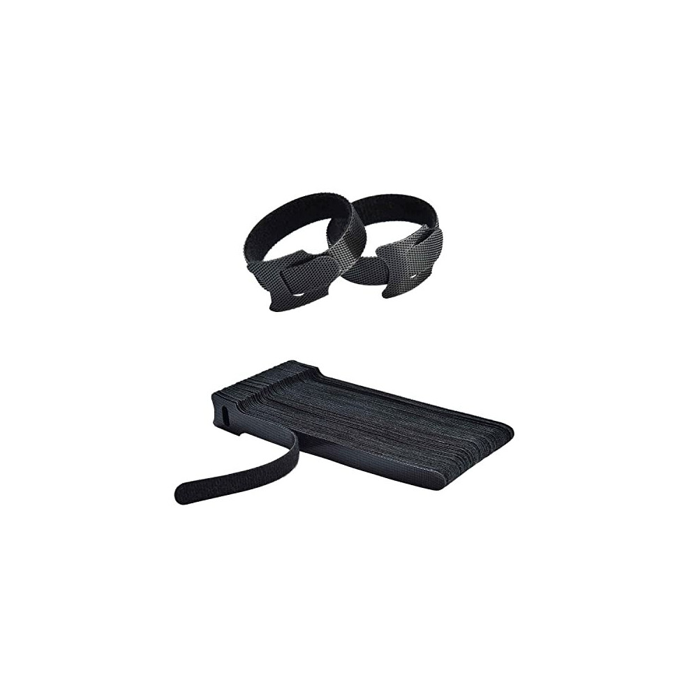 50Pc Cable Ties Reusable - Cable Straps Multi-Purpose Tie Wraps Fastening Straps Used For Headphones Phones Electronics Wire Cable Tidy Management 793127921326