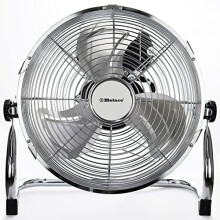Metal floor fan 9" High velocity chrome gym free stand fan cooling fan industrial fan 3 speed desk fan table fan sturdy housing high airflow powerful