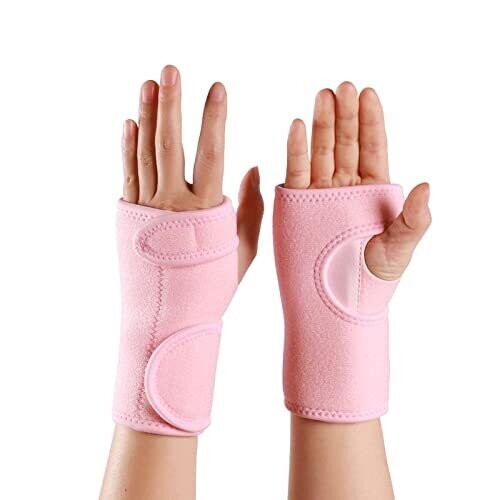 Wrist Support Brace Right /Left Hand with 2 Metal Splints for Joint ...