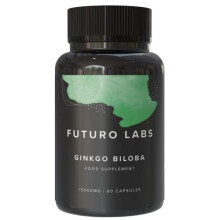 Ginkgo Biloba Capsules 15,000mg - Vegan and Made in The UK - Standardised Leaf Extract - 60 Day Supply