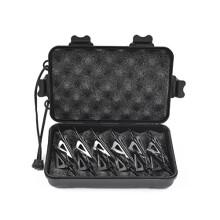 12 Pack 3 Fixed Blade Archery Hunting Broadheads Arrowheads 100 Grain with Storage Case Arrow Head Screw-in Tips for for Compound Bow & Crossbow