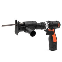 Reciprocating Saw Attachment Kit for Cordless Drill with Blades for Metal Wood Cutting Jig Saws for Drill Reciprocating Saw Attachment Kit Saw Drill