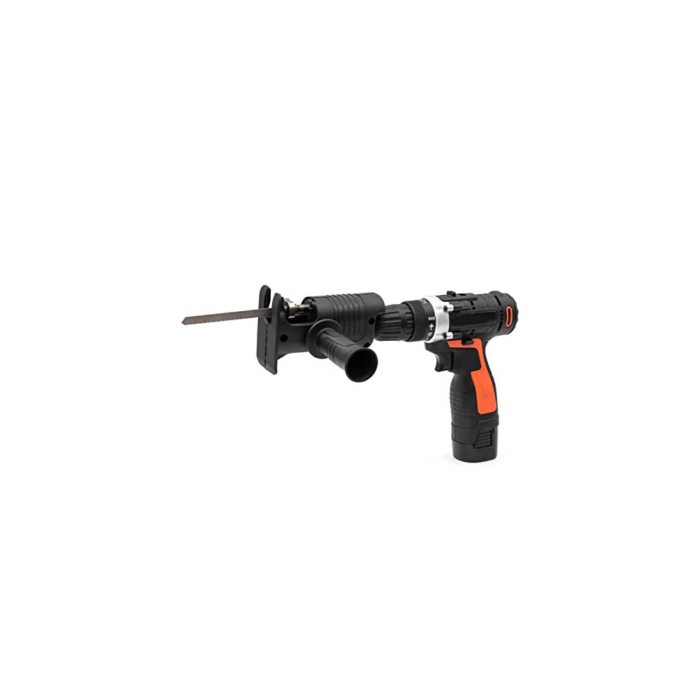 Reciprocating Saw Attachment Kit For Cordless Drill With Blades For Metal Wood Cutting Jig Saws For Drill Reciprocating Saw Attachment Kit Saw Drill 5014542644214