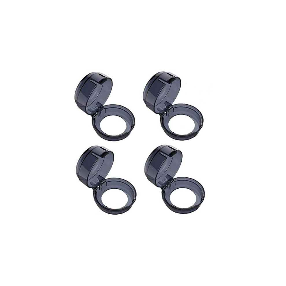 Lapangzi 4 Pcs Stove Knob Covers Oven Knob Covers Child Locks Protective Cove Fire Guard Cooker Switch Baby Safety For Child Kitchen Safety