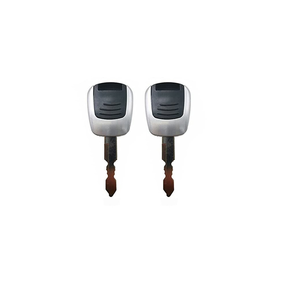 2Pcs Ignition Keys Master Plant Key For Hyundai Dash 9 Excavator Key 21Q4-00090 9 Series 5014542648328