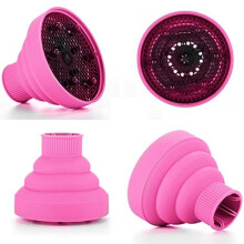 Hair Diffuser for Curly Hair Dryer Travel Collapsible Portable Hair Styling Appliances Hairdryer Diffuser Attachment Universal for Salon or Home Use