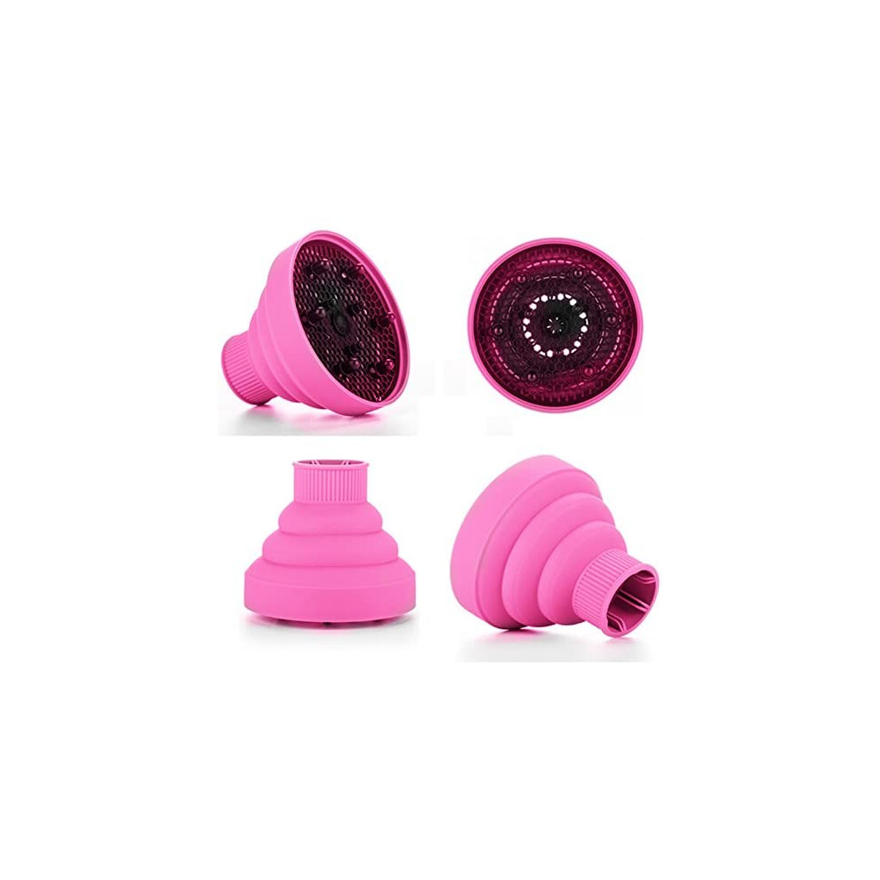 Lapangzi Hair Diffuser For Curly Hair Dryer Travel Collapsible Portable Hair Styling Appliances Hairdryer Diffuser Attachment Universal For Salon Or Home Use