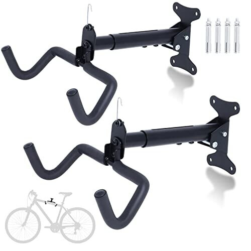 Bike Wall Mount, Bike Hanger Rack for Bike Storage and Space Saving ...