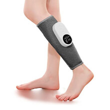 Leg Massager, Calf Massage Machine, 3*3 Air Circulation Squeeze Massage, Heating Mode, Rechargeable Design, Adjustable Size Velcro, Relax Calf Muscles