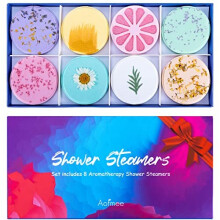 Shower Steamers Aromatherapy - Pack of 8 Shower Bombs Gift Set for Women and Men, Shower Tablets with Essential Oils for Relaxation, Pamper Self Care