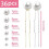 36Pcs Pearl Hair Pins, Bridal Pearl Hair Pins Pearl Bobby Clips U Shaped Pearl Hair Pins Set for Wedding, Bride, Bridesmaid, Girls, Women(Gold+Silver) 7