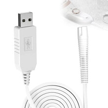 Charger for Braun Epilator,SHUOMAO USB Charging Power Cord Trimmer Replacement Charger Lead Cable for Braun Silk-épil 9 Flex,épil 9,Silk-épil