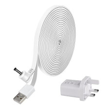 Power Charger Adapter Compatible with Stick Up Cam Battery and Spotlight Cam Battery, 9m Power Charge Cable to Power Security Camera Continuously,