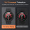 Screen Protector for Samsung Galaxy Watch 5 Pro 45mm, Full Coverage Tempered Glass, HD Clear, 3 Pack 2
