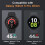 Screen Protector for Samsung Galaxy Watch 5 Pro 45mm, Full Coverage Tempered Glass, HD Clear, 3 Pack 3