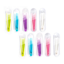 10 Contact Lens Tweezers Sucker Stick Set Contact Lens Case Special Tweezers Set Contact Lens Makeup Remover Tweezers Sucker Stick Set