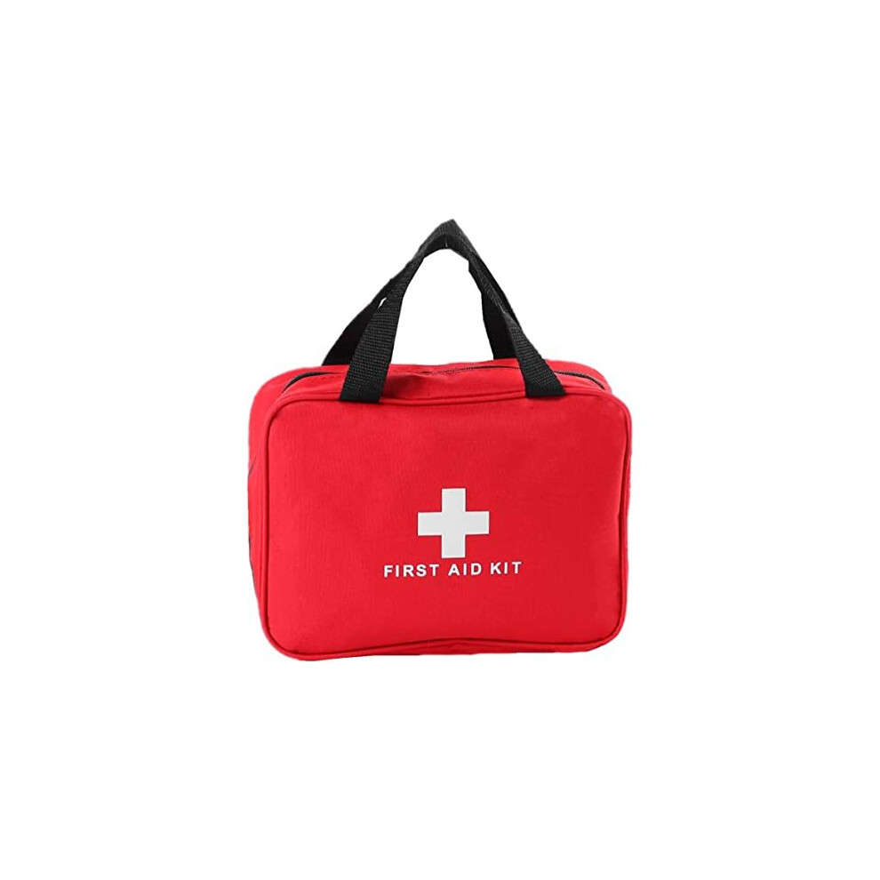 Paxlamb Red First Aid Bag First Aid Kit Empty Medical Storage Bag Trauma Bag For Emergency First Aid Kits Car Workshop Cycling Outdoors ( 1)