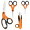 Fabric Scissors, Scissors Set with Sharp Stainless Steel Blade and Soft Handles, Including Sewing Scissors, Craft Scissors, Thread Snipers and 1