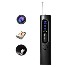 Offfay Hidden Camera Detector - Portable Anti-Spy Bug Finder with 5-Level RF Scanner (1MHz-6.5GHz), GSM/5G/WiFi/GPS Tracker Detection, Pocket-Sized