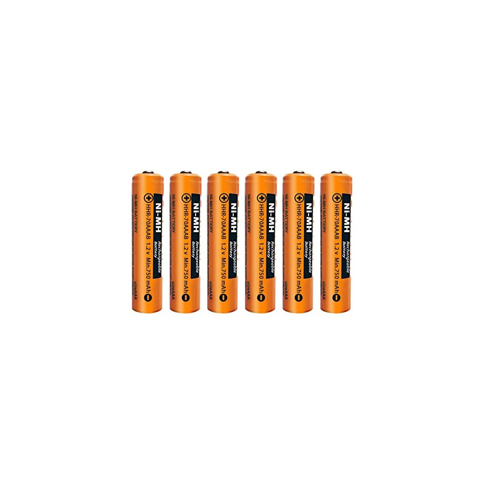 HHR-70AAAB NI-MH Battery for Panasonic 1.2V 750mAh AAA Battery Rechargeable Batteries for Cordless Phones