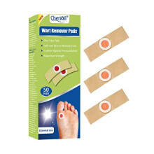 Wart Remover, Wart Remover Pads, 50pcsWart Treatment, Wart Remover for Hands, Feet, Feet Callus Remove, Verruca and Wart, Relief Pain Removal Warts