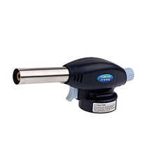 Cooking Blow Torch Adjustable Flame Butane Gas Torch (Gas Not Included)Cooks Kitchen Blow Torch Lighter for Creme Brulee, Barbecue BBQ, Crafting