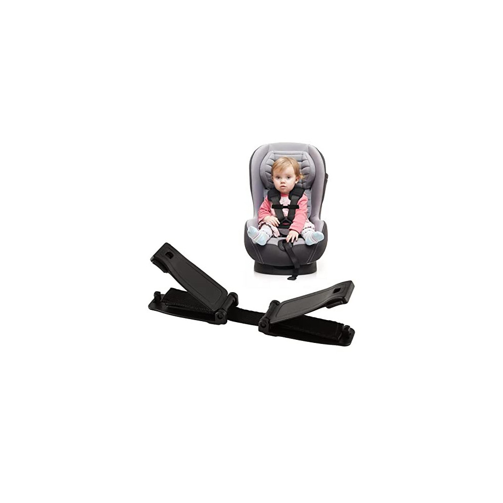 Qopahi Enlarge Car Seat Safety Clip, Anti Escape Car Seat Strap Baby Harness Chest Clip Houdini Straps For Prevent Children Taking Arms Out Of Child Car Seat