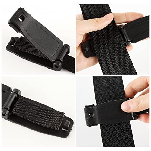 Enlarge Car Seat Safety Clip, Anti Escape Car Seat Strap Baby Harness Chest Clip Houdini Straps
