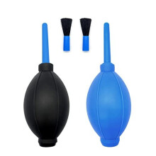 2pcs Air Blower with Soft Brush Manual Rubber Bulb Air Pump Dust Blower Cleaner for Camera Microscopes Telescope Eyepieces Guitars Filters Keyboards