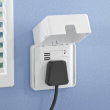 1 PC UK Socket Cover Box for Baby Safety, Childproof Electrical Outlet & Plug Cover Box with Waterproof Splashes, Switch Protector Cover for Home