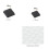 Model Base Plastic Base for Sand Table War Games Table and Miniature Game with Mixed Base (Square) 2